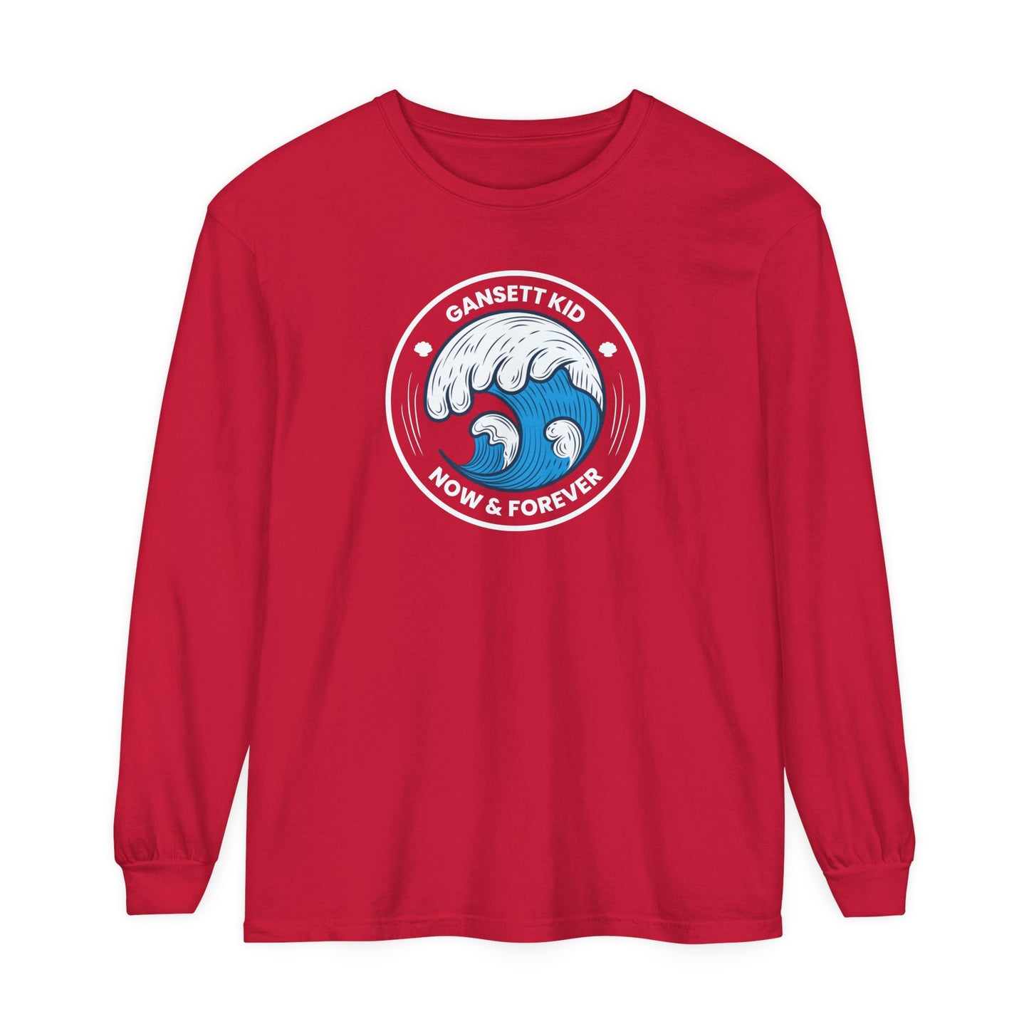 Gansett Kid Forever Adult Long Sleeve T-Shirt