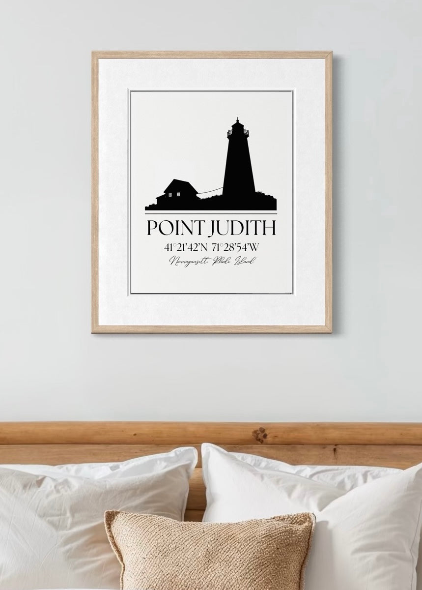 Point Judith Lighthouse • 16x20 Print