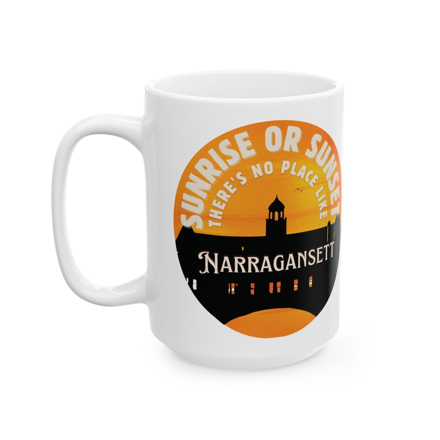 Narragansett Sunrise Sunset Mug (15 oz)