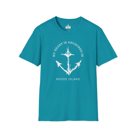 Anchored In Rhode Island Tee