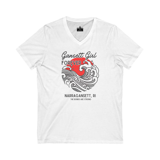 Gansett Girl Forever V-Neck