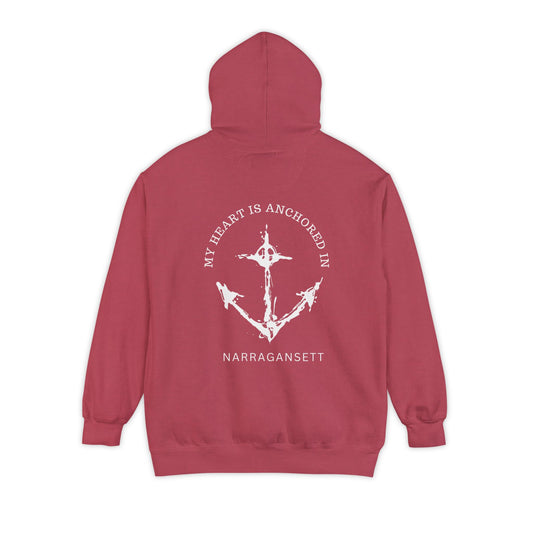 Anchored in Gansett Hoodie