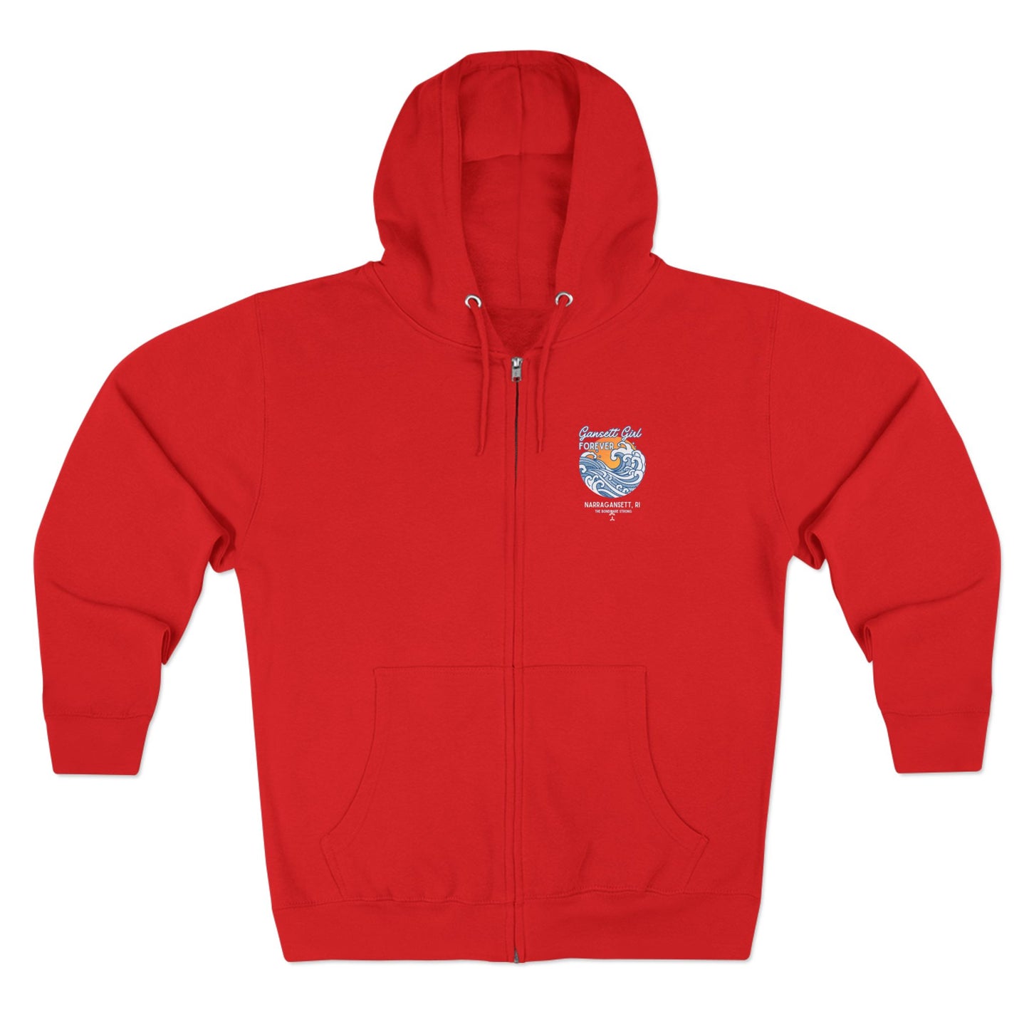 Gansett Girl Forever Unisex Zip Hoodie
