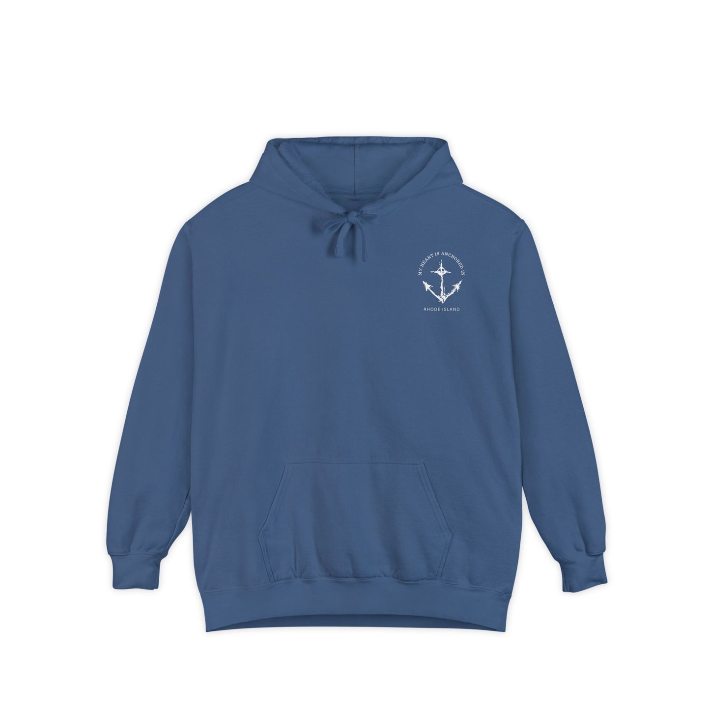 Anchored in Rhode Island Hoodie