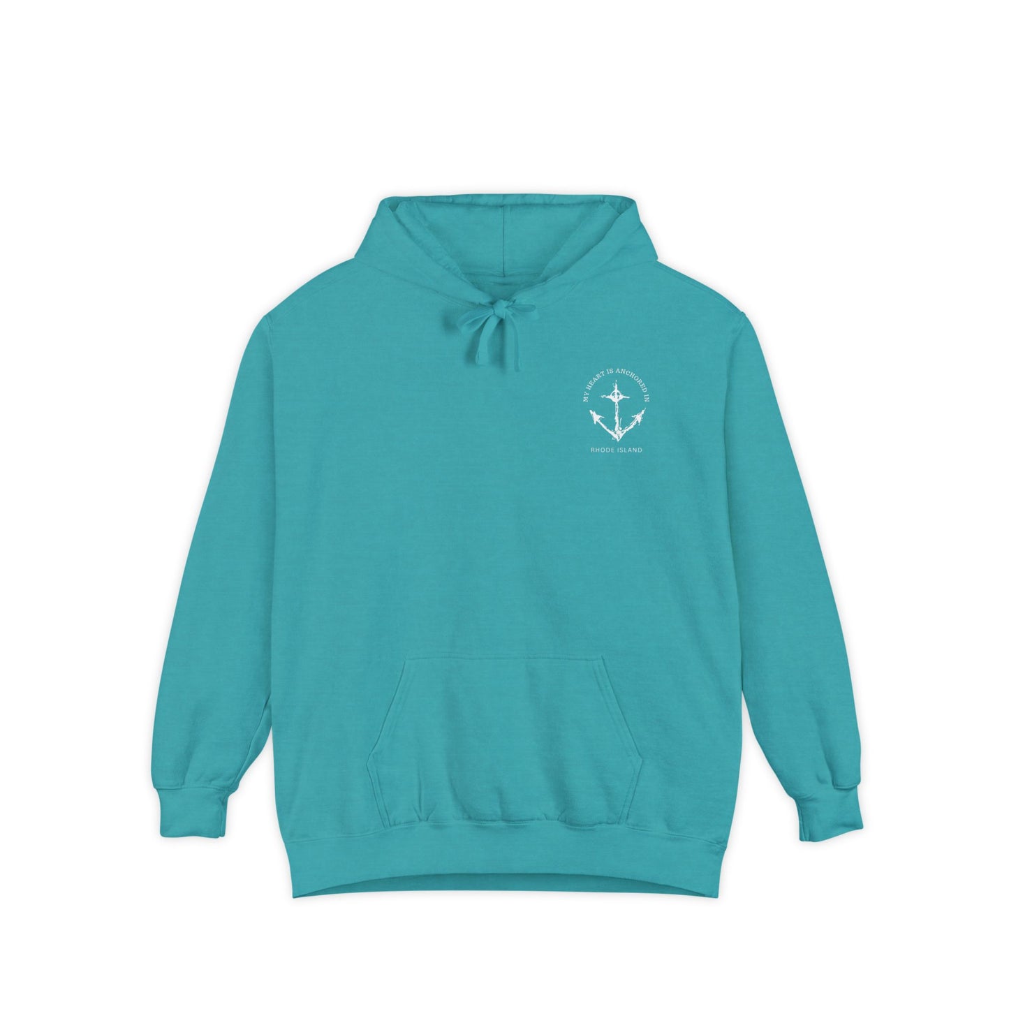 Anchored in Rhode Island Hoodie