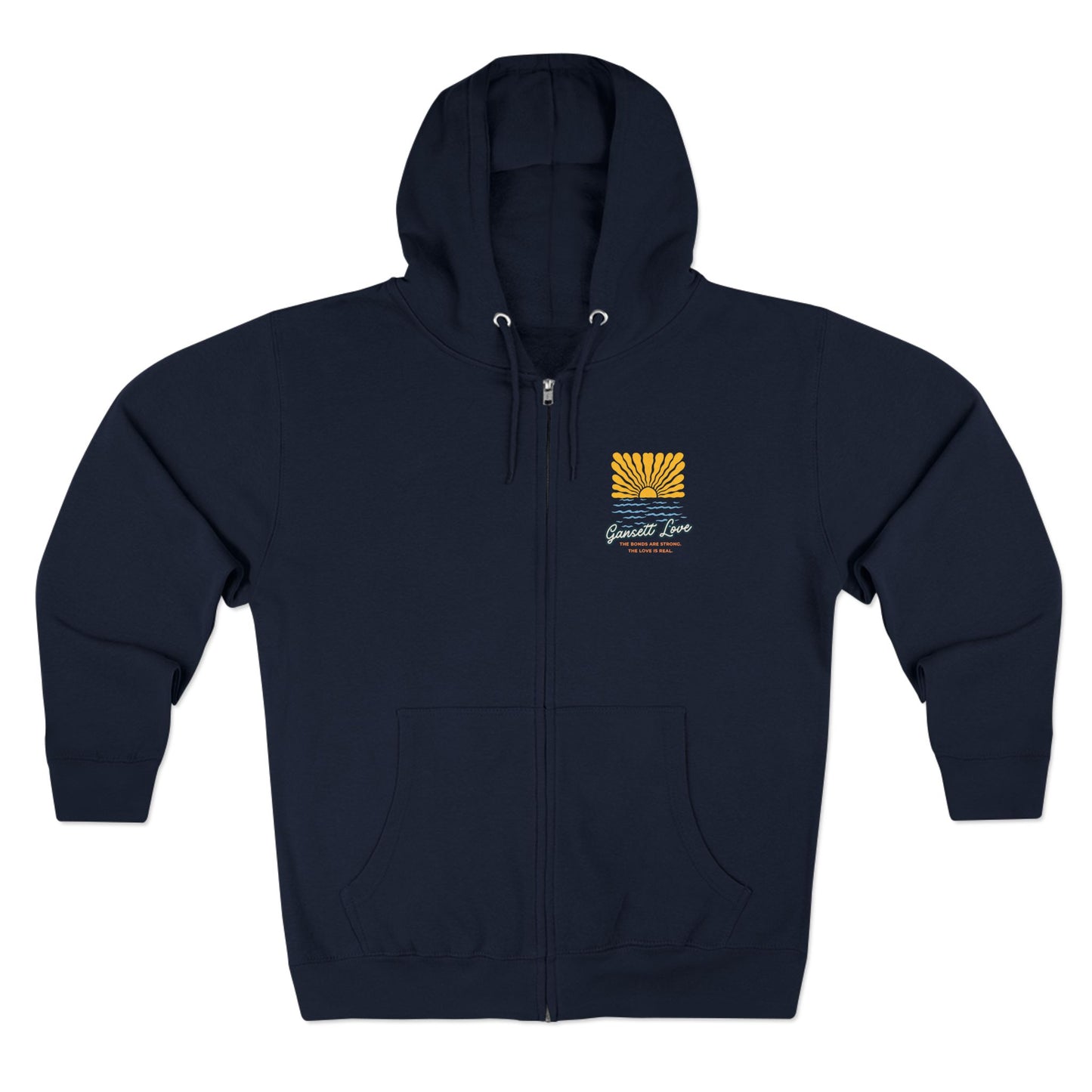 Gansett Love Unisex Zip Hoodie