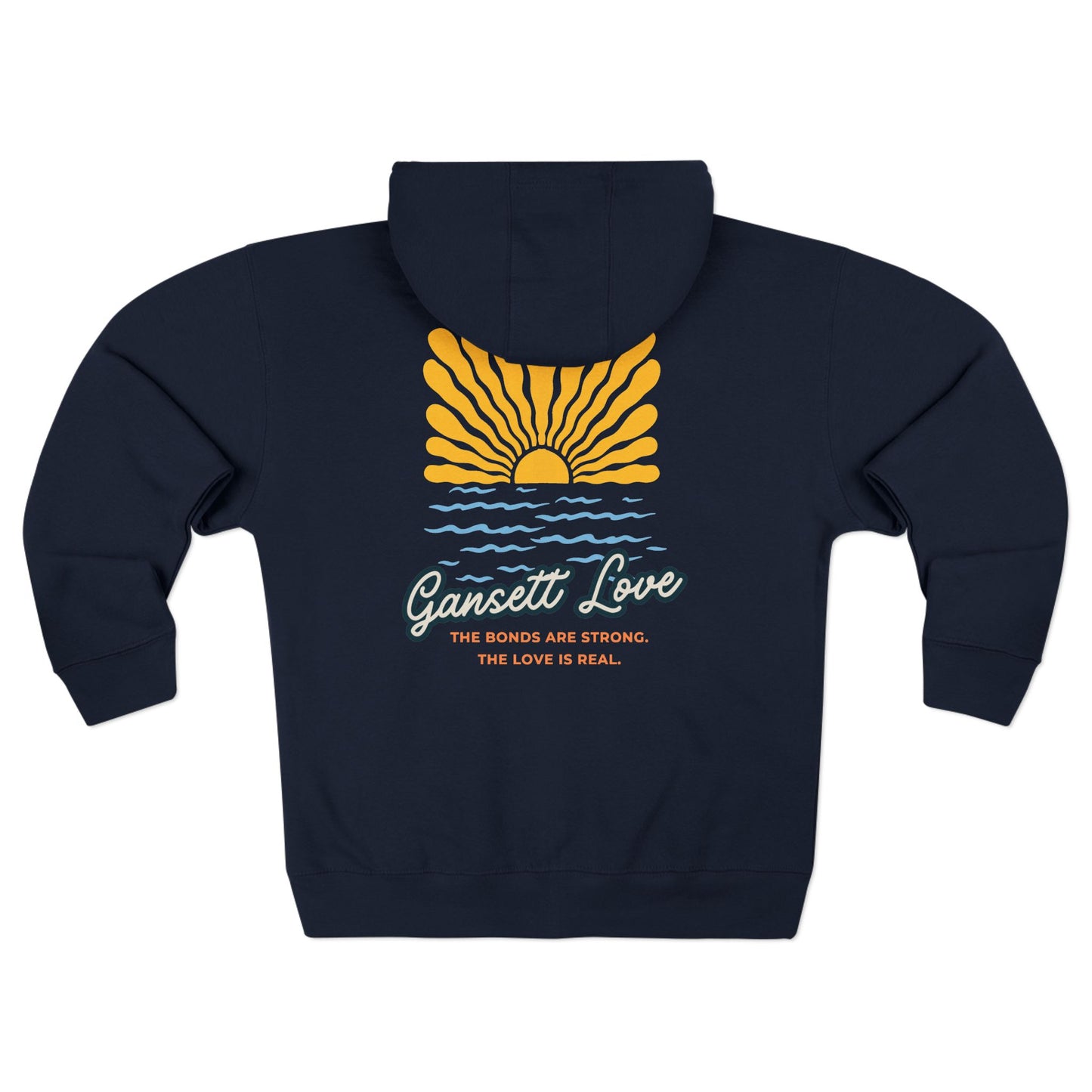 Gansett Love Unisex Zip Hoodie