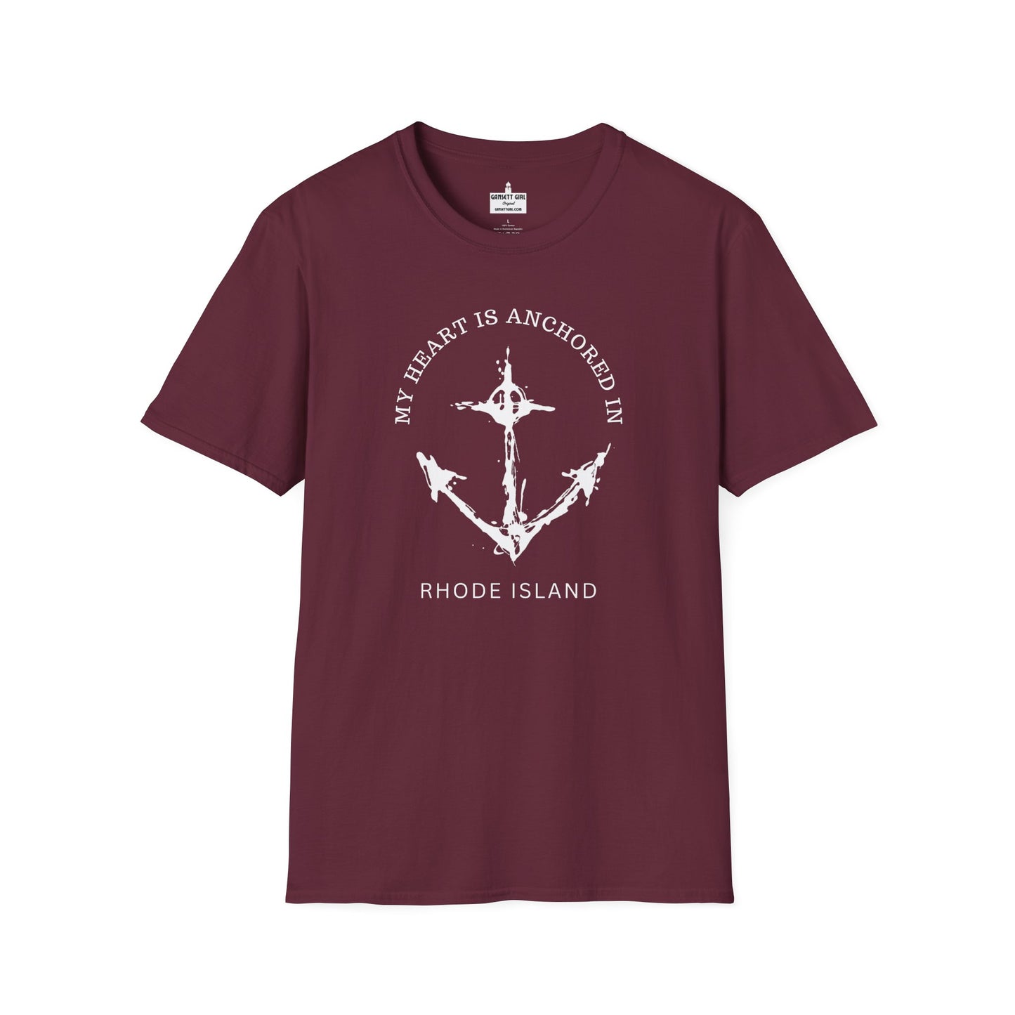 Anchored In Rhode Island Tee