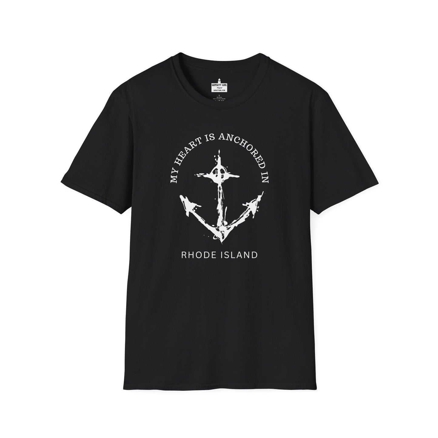Anchored In Rhode Island Tee