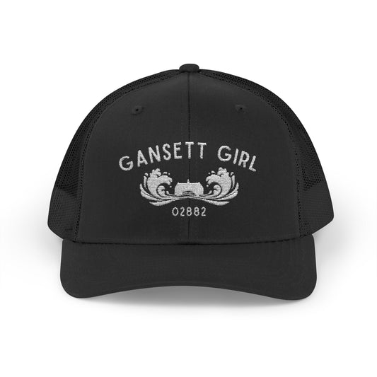 Gansett Girl Snapback Trucker Cap