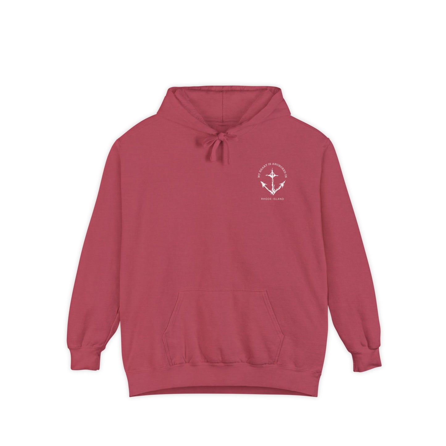 Anchored in Rhode Island Hoodie