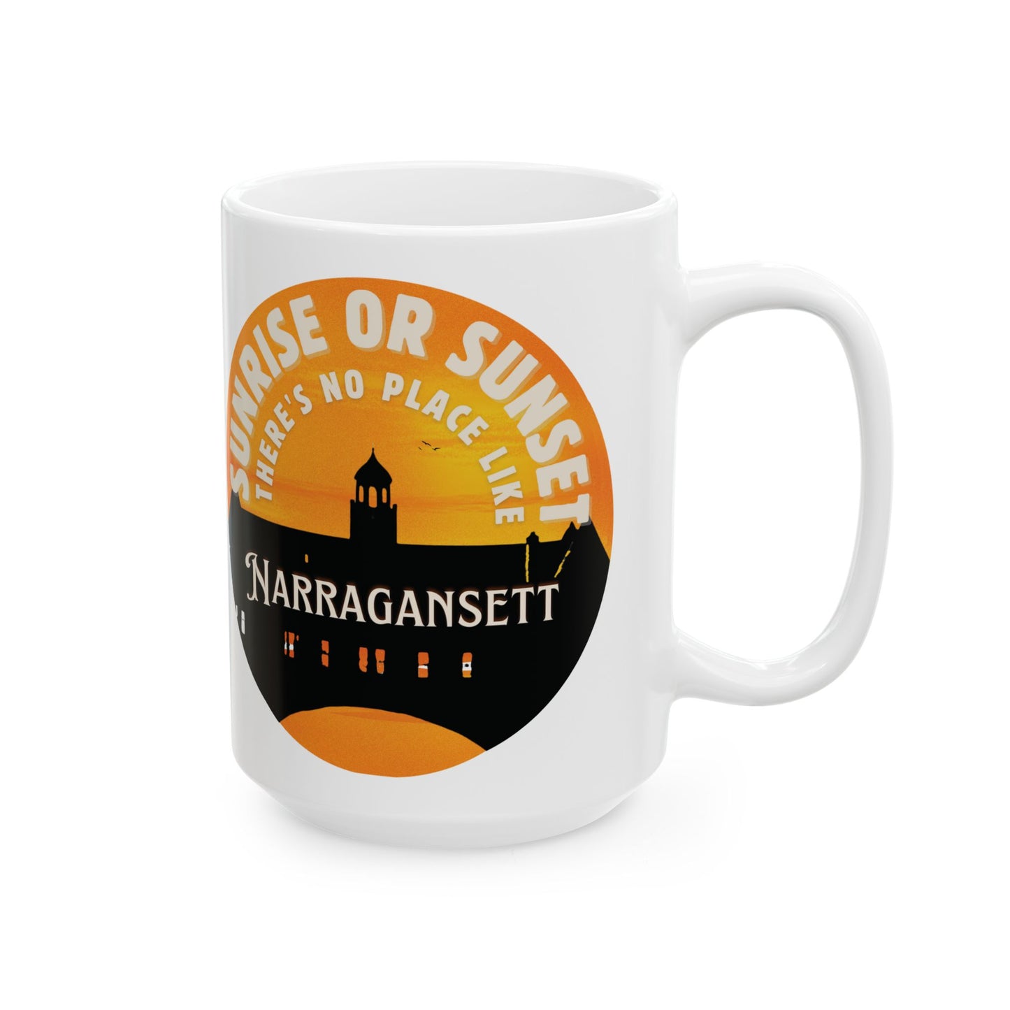 Narragansett Sunrise Sunset Mug (15 oz)