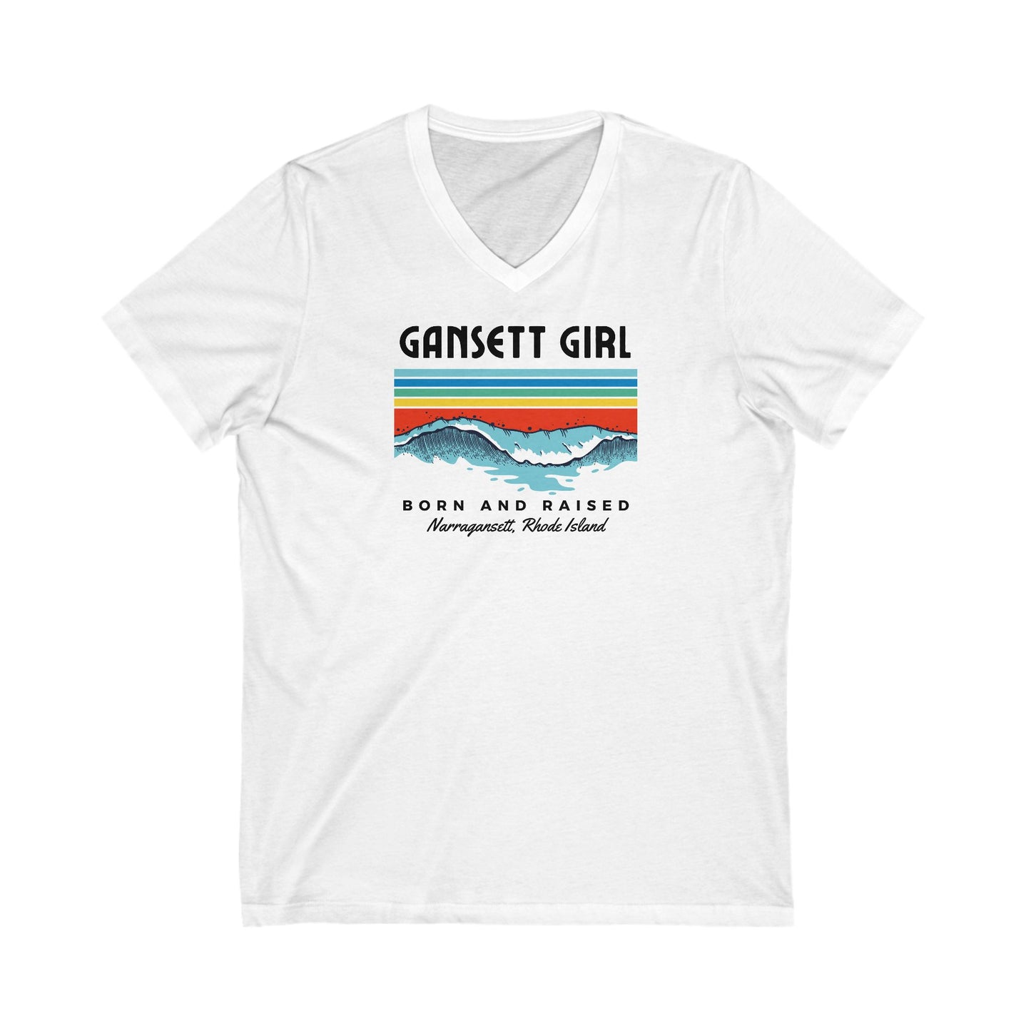 Gansett Born and Raised V-Neck