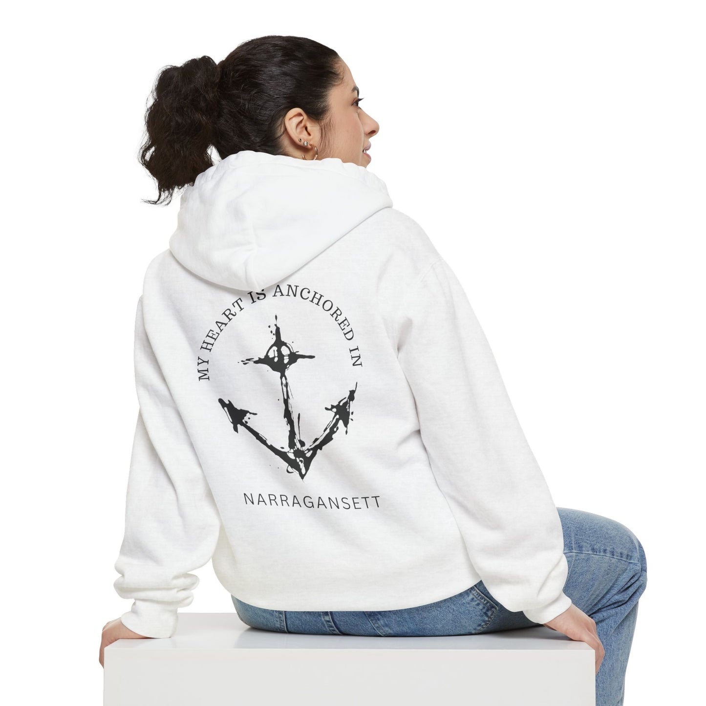 Anchored in Gansett Hoodie