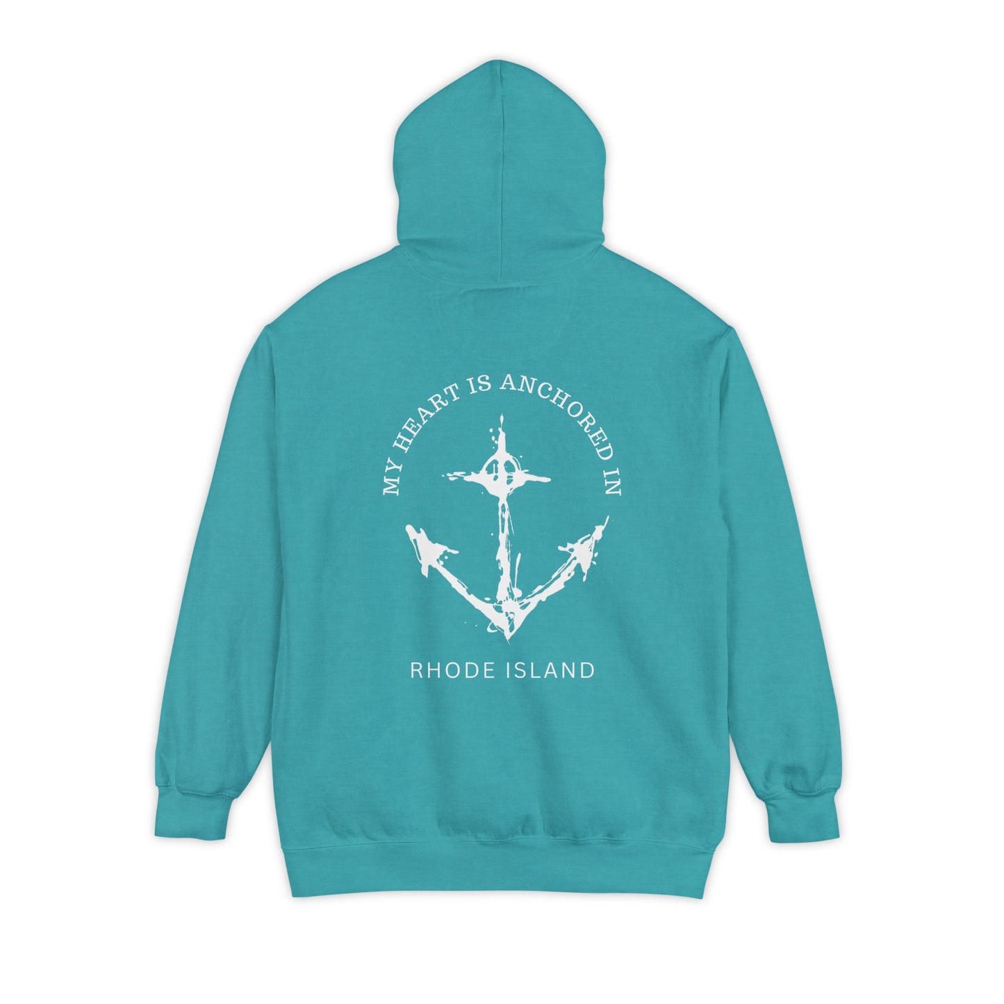 Anchored in Rhode Island Hoodie