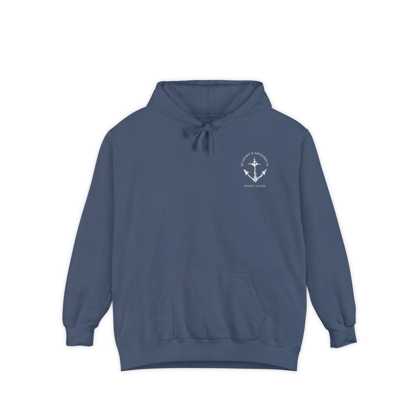 Anchored in Rhode Island Hoodie
