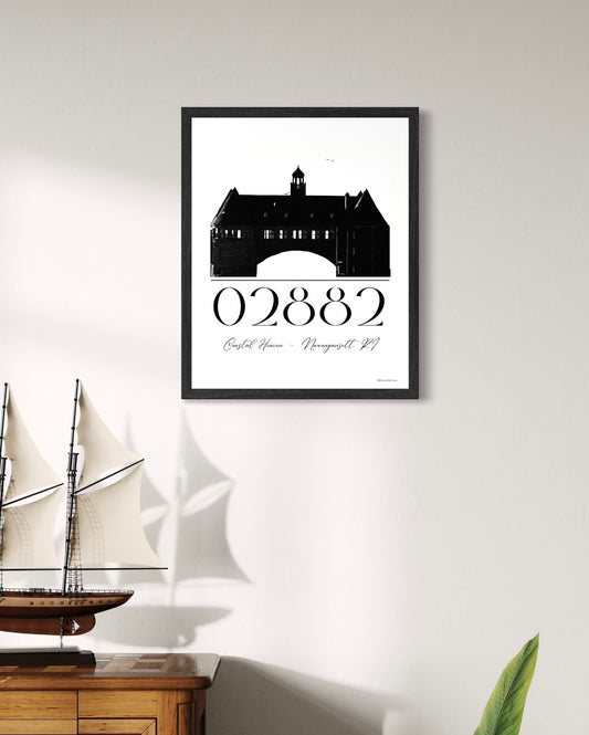 Gansett Towers 16x20 Print