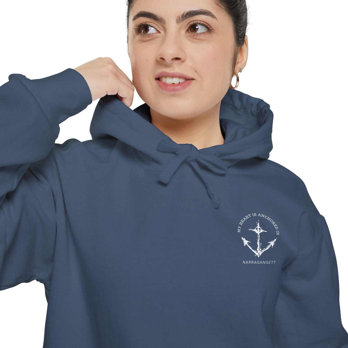 Anchored in Gansett Hoodie