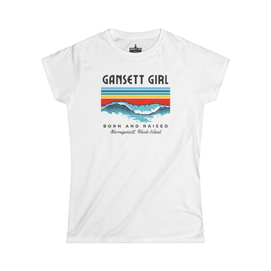 Gansett Born and Raised Women's Tee