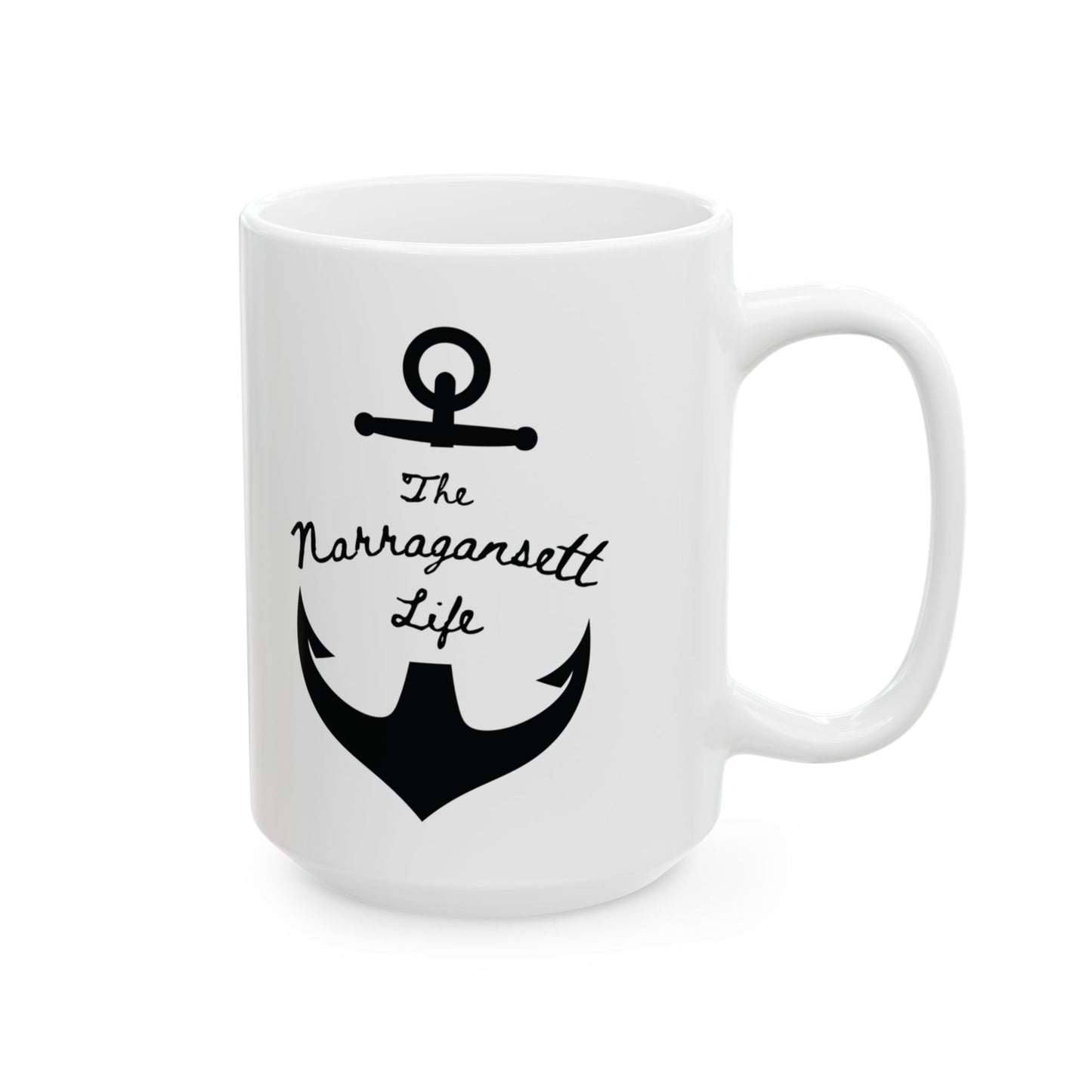 The Narragansett Life Ceramic Mug, ( 15oz)