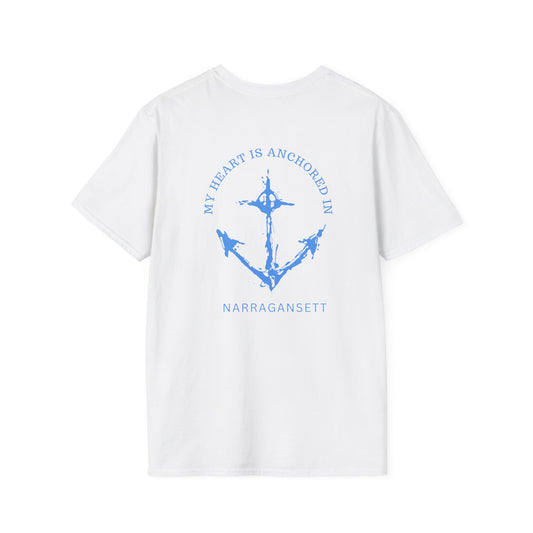 Anchored In Gansett Tee