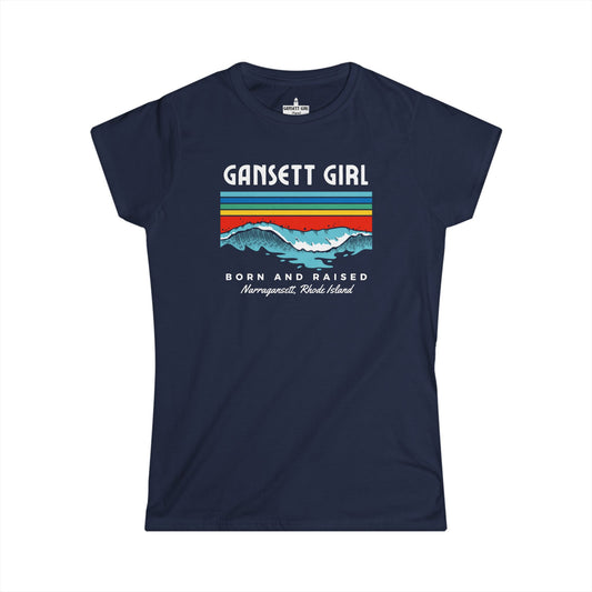 Gansett Born and Raised Women's Tee