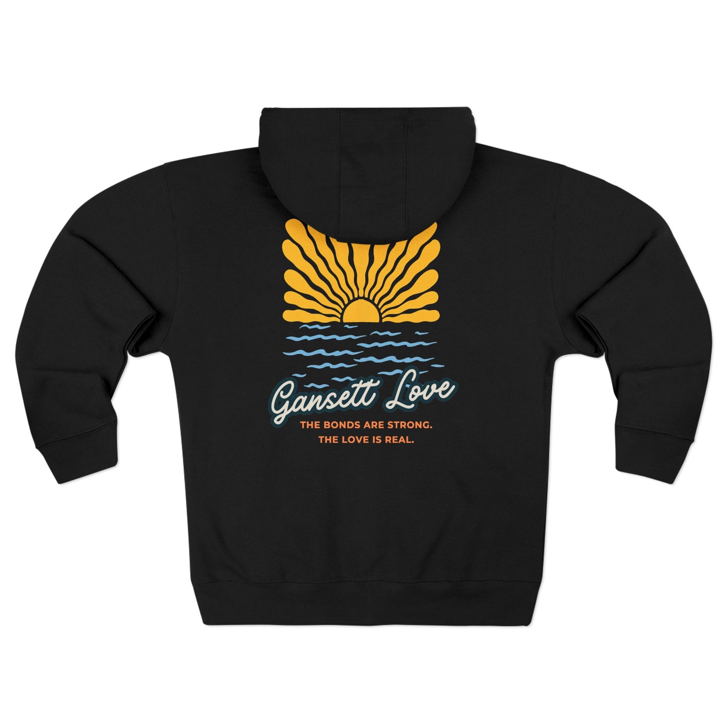 Gansett Love Unisex Zip Hoodie
