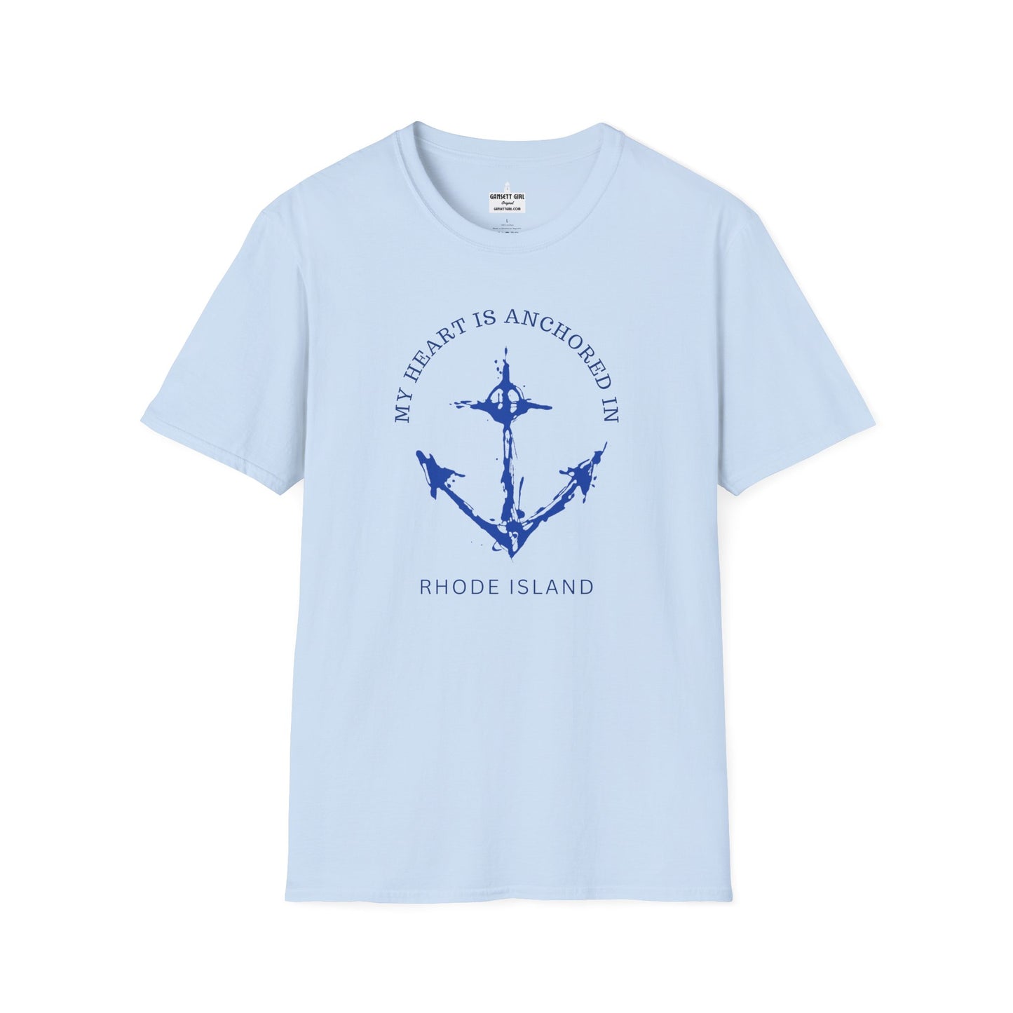 Anchored In Rhode Island Tee