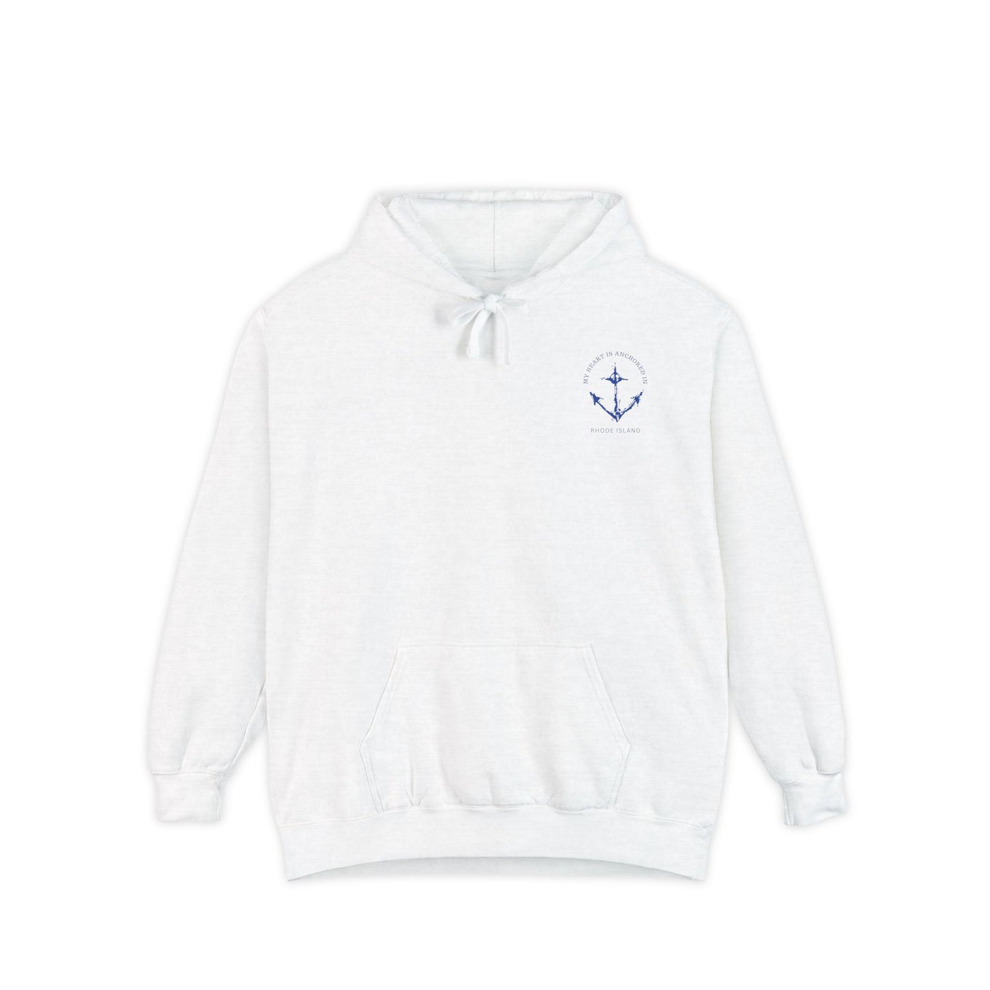 Anchored in Rhode Island Hoodie