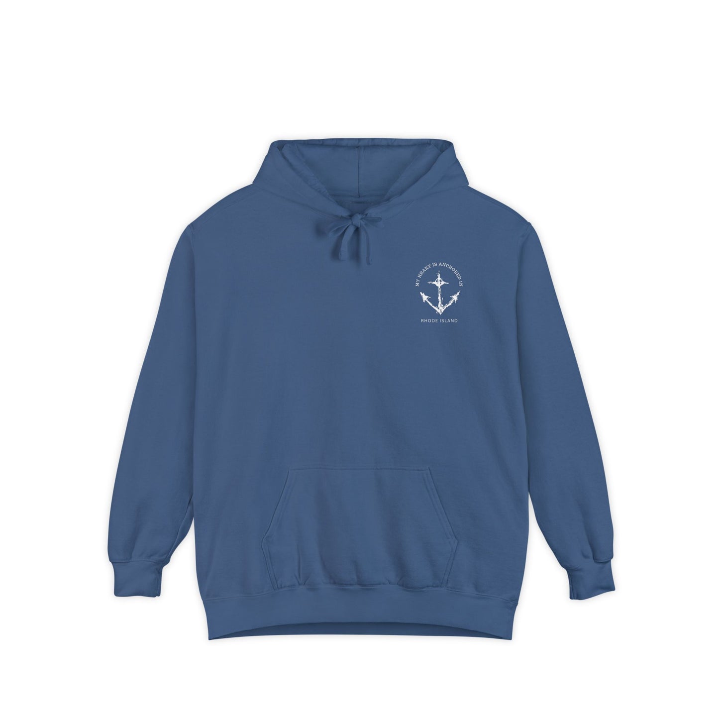 Anchored in Rhode Island Hoodie