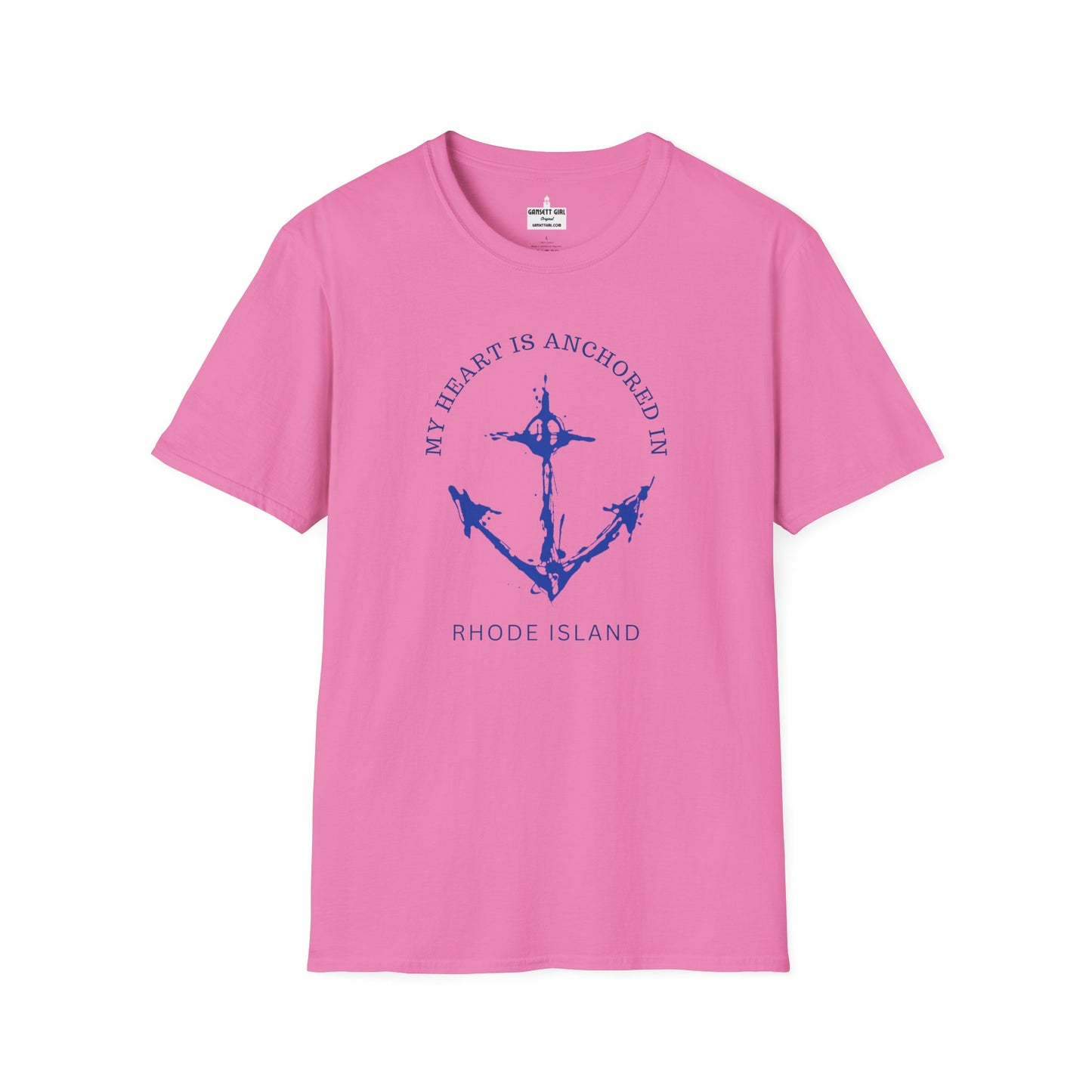Anchored In Rhode Island Tee