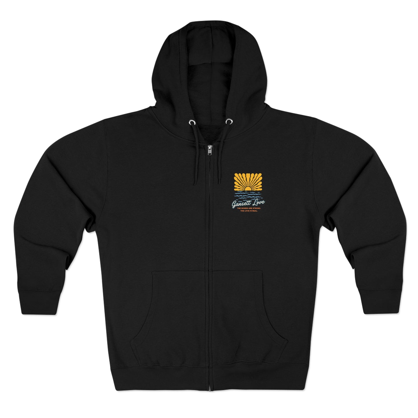 Gansett Love Unisex Zip Hoodie