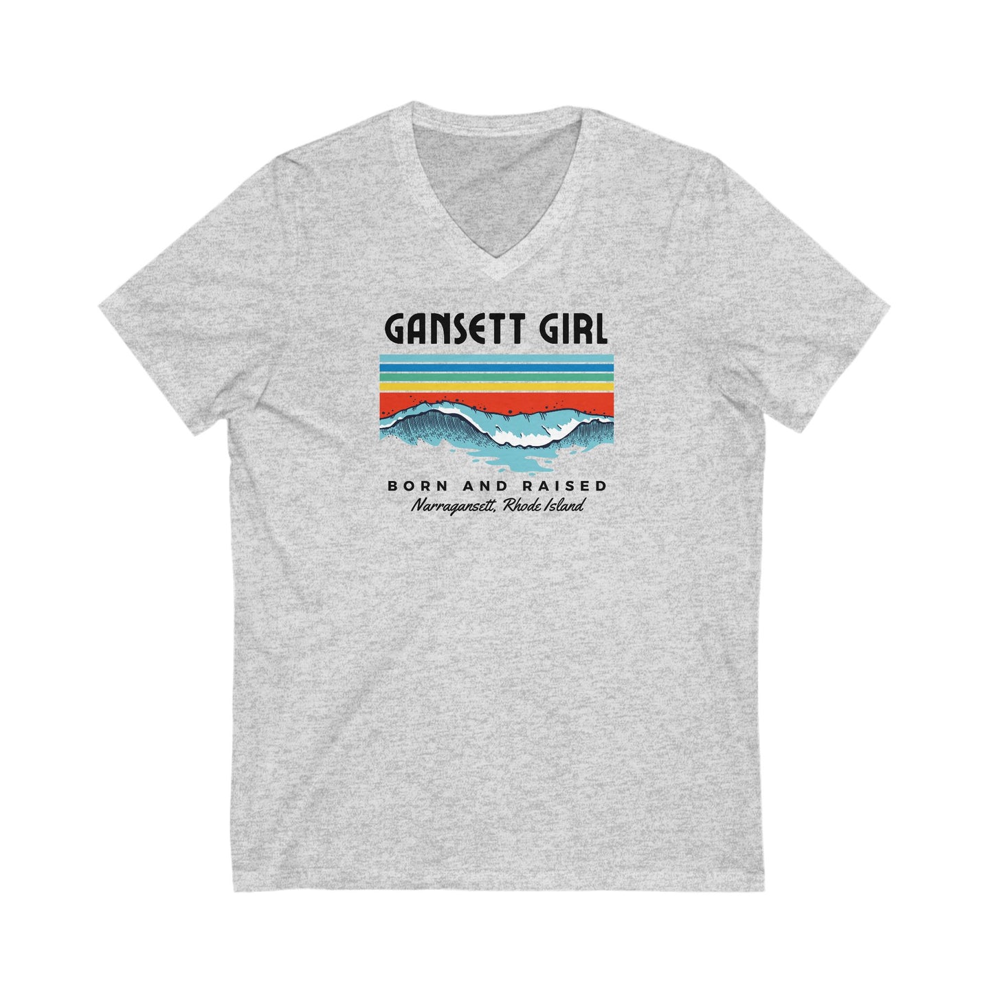 Gansett Born and Raised V-Neck