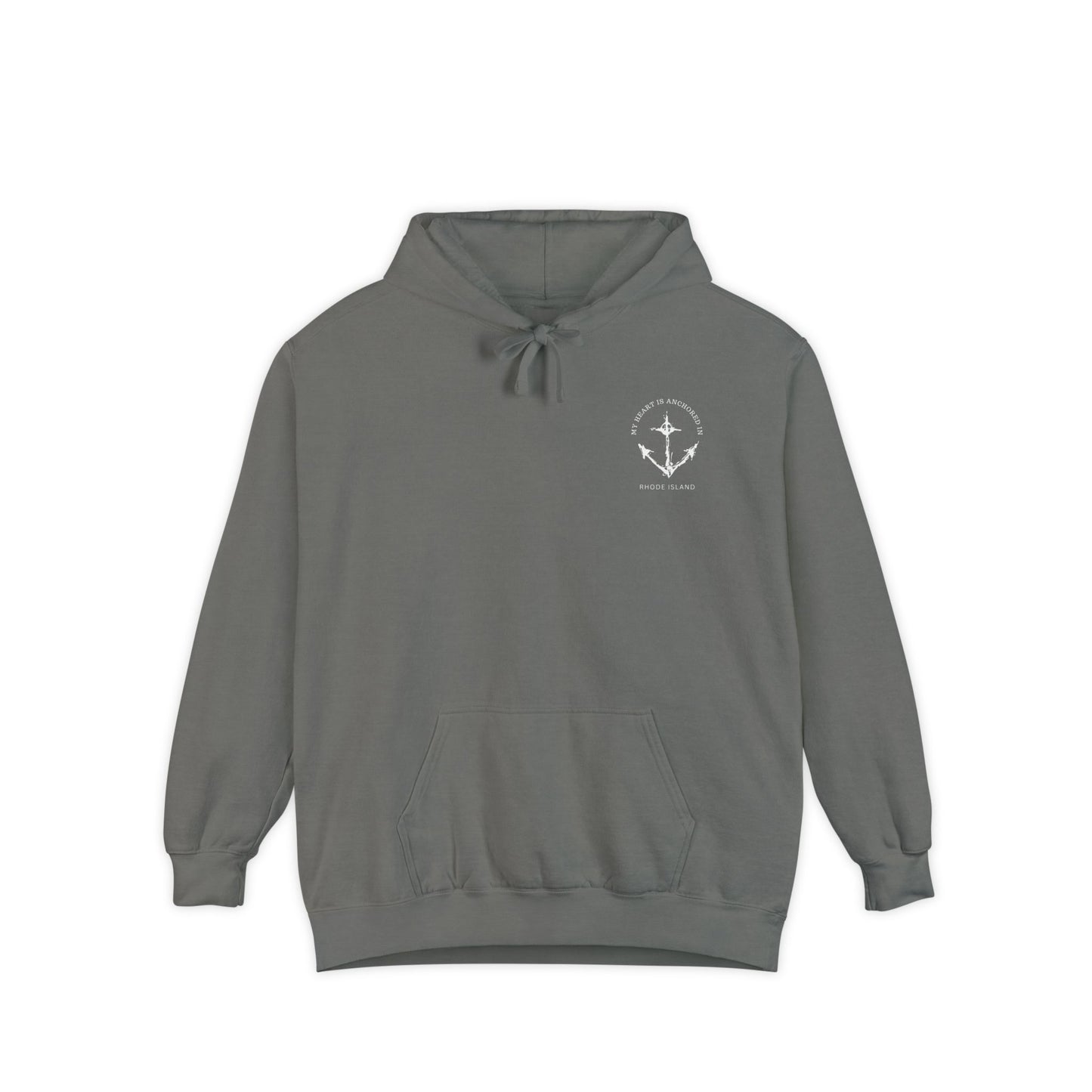Anchored in Rhode Island Hoodie