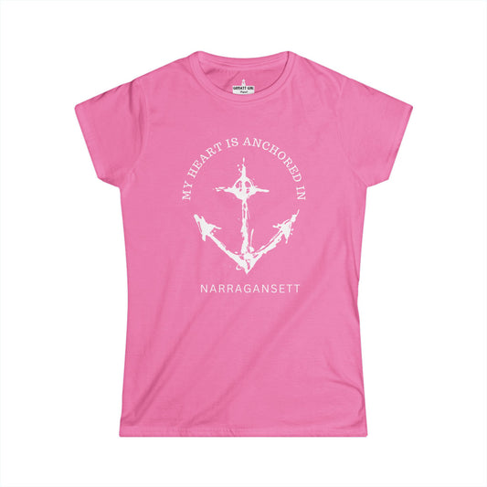 Anchored In Gansett Women's Tee