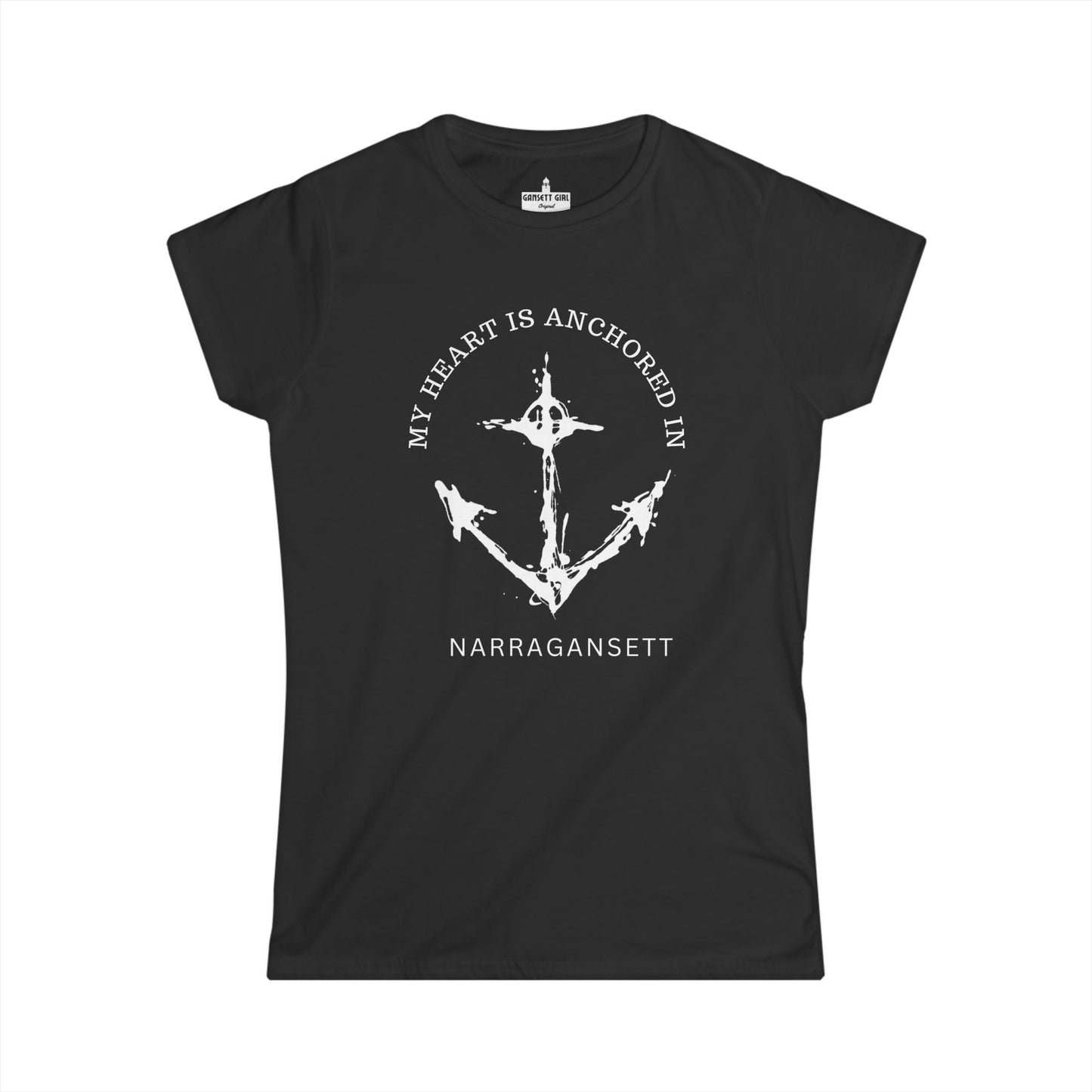 Anchored In Gansett Women's Tee