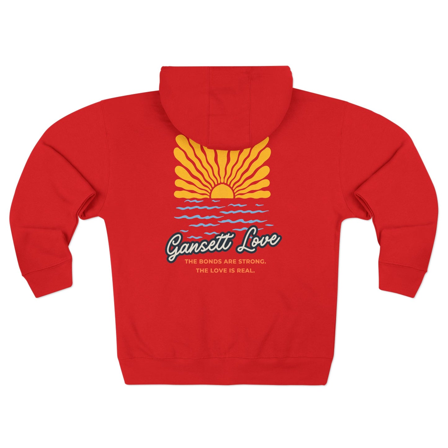 Gansett Love Unisex Zip Hoodie
