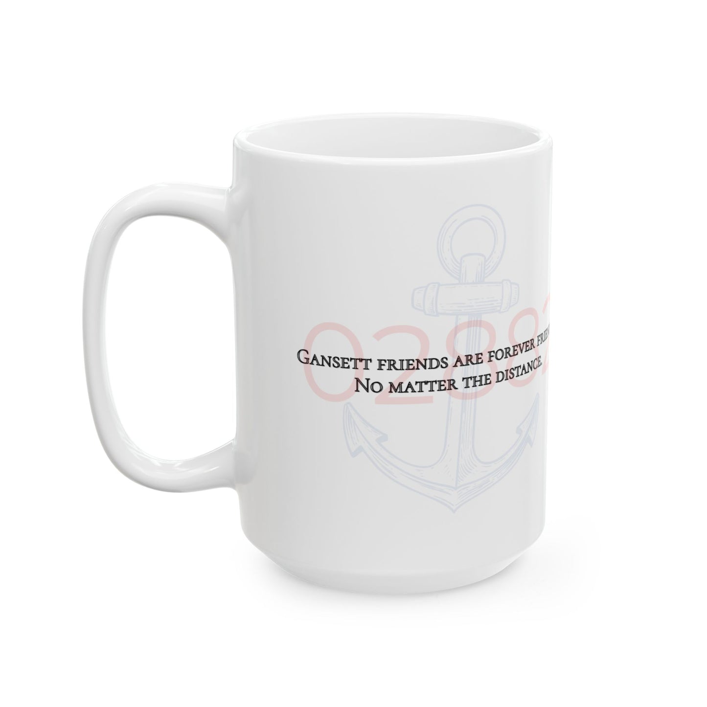 Gansett Friends Ceramic Mug, ( 15oz)